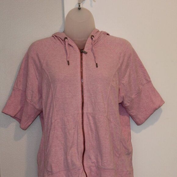 Zella Pink Full zip Hoodie Women Size Large - Picture 2 of 11